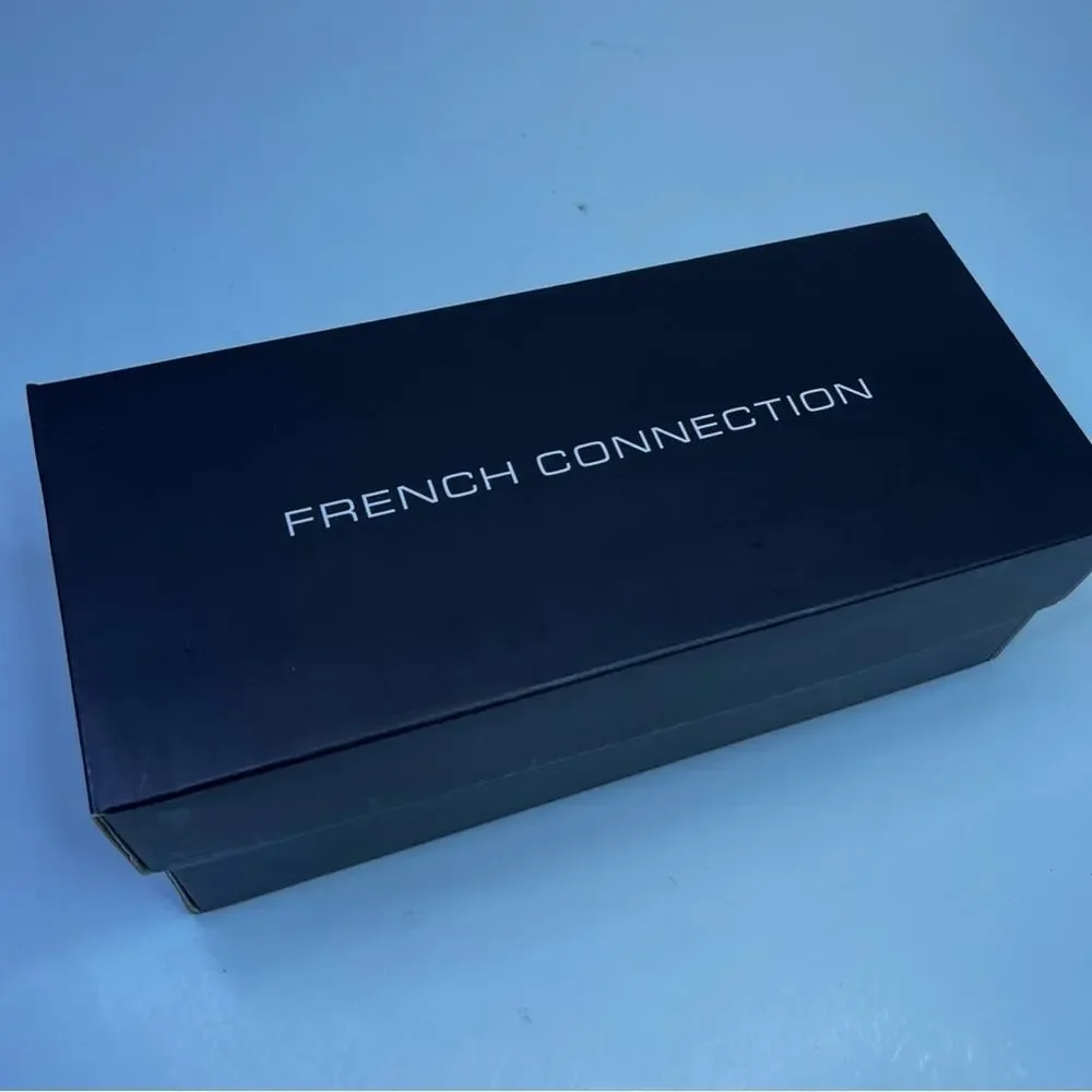 French Connection Emee Animal Print Slip On flats soft truffle - 9